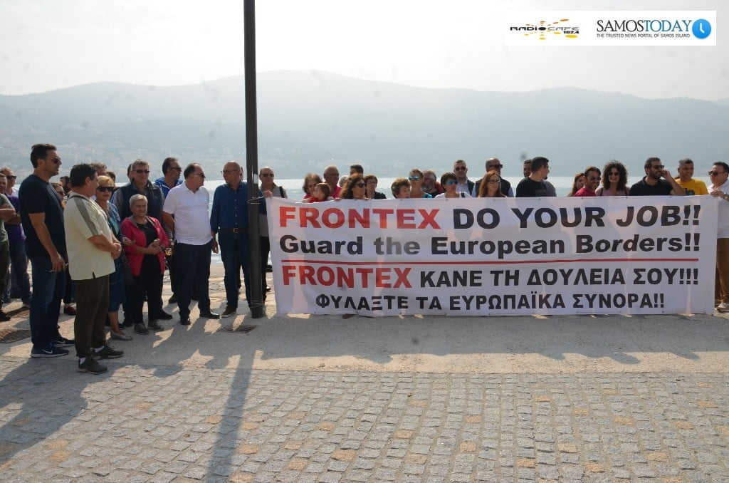 «Frontex κάνε τη δουλειά σου!!! Φυλάξτε τα Ευρωπαϊκά σύνορα!!!»