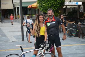 Με ποδηλατικό αγώνα και ηλεκτρικό ποδήλατο συνεχίσθηκε η Ευρωπαϊκή Εβδομάδα Κινητικότητας στην πόλη της Σάμου