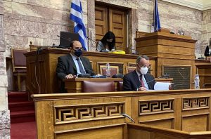 Χρ. Τριαντόπουλος: Παρουσίαση των μέτρων στήριξης της σεισμόπληκτης Σάμου στη Βουλή