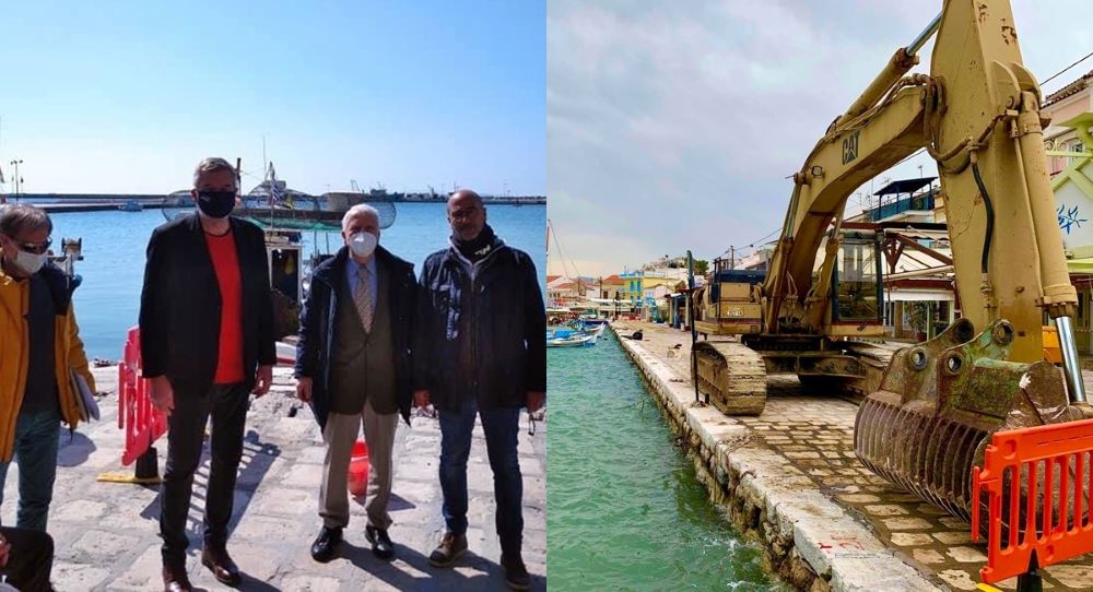 Π.Ε Βορείου Αιγαίου : Έναρξη έργου αποκατάστασης λιμένα Πυθαγορείου Σάμου