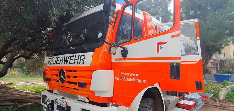 Δήμος Ανατολικής Σάμου: Προσφορά Πυροσβεστικού Οχήματος από το Δήμο Ζιντελφίνγκεν